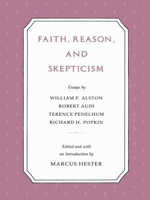 cover image of Faith Reason Skepticism